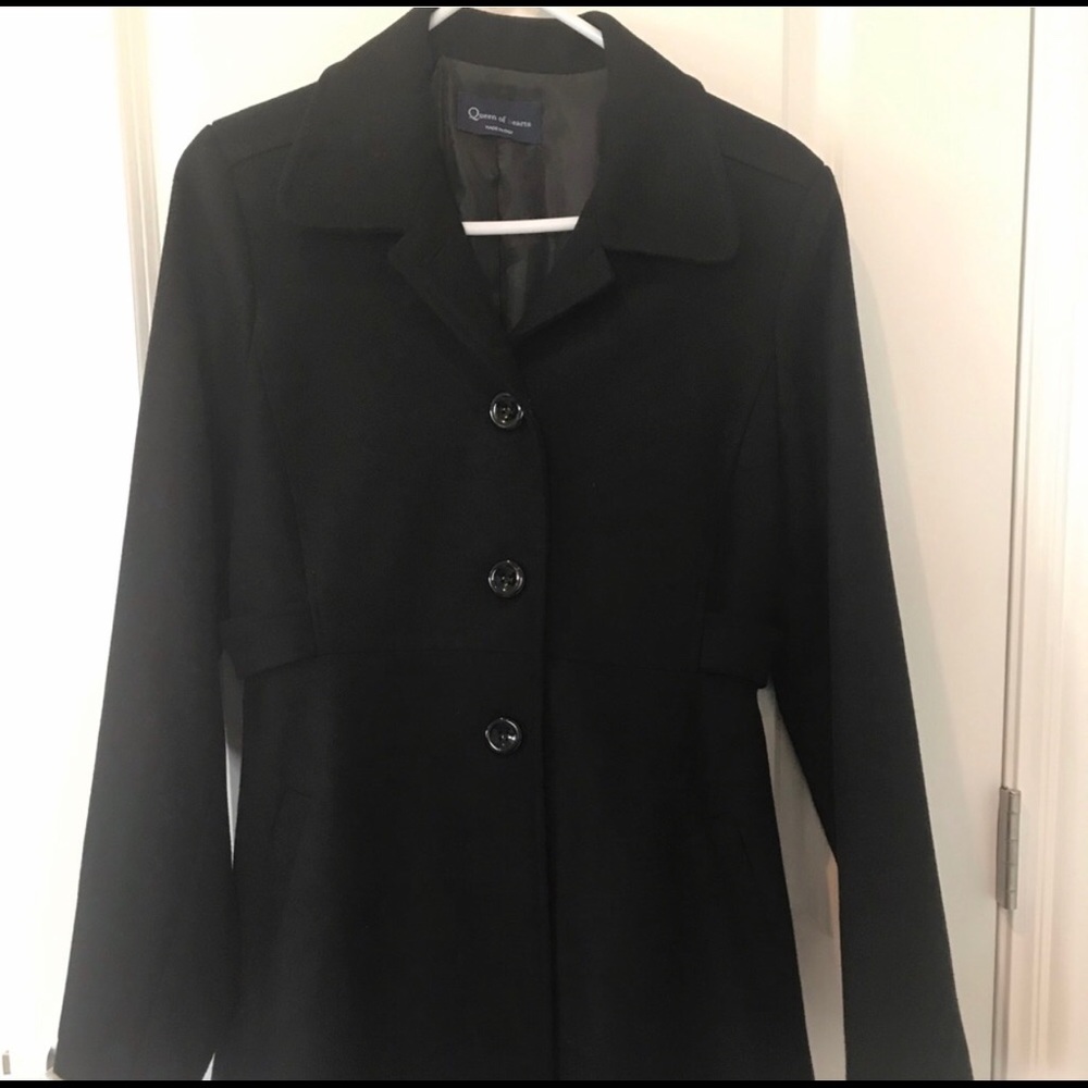 Elegant Italian winter coat- Queen of Hearts Brand